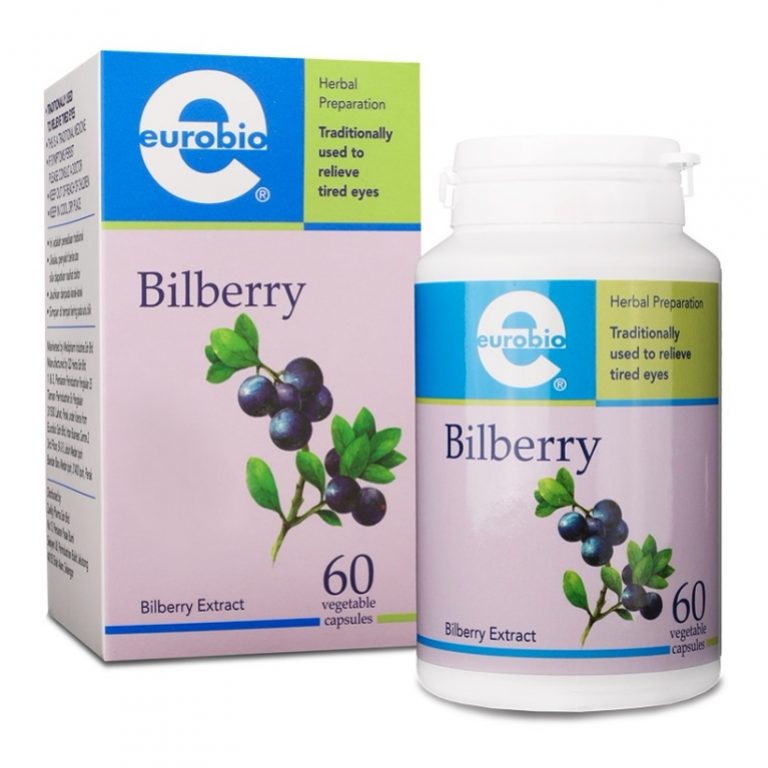 Eurobio Bilberry Extract Vegcaps 60’s Medimart